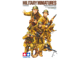 Сборная модель 1/35 Фигуры Набор французской пехоты (6 фигурок) Tamiya 35288