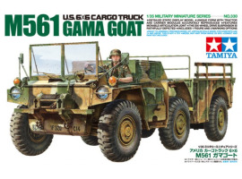 обзорное фото Збірна модель 1/35 Вантажний автомобіль M561 Gama Goat, США, 6x6 Tamiya 35330 Автомобілі 1/35