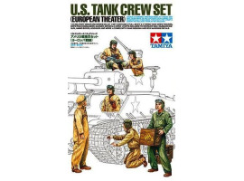 обзорное фото Сборная модель 1/35 Фигуры Набор «Американский танковый экипаж» — Европейский театр военных действий Фигуры 1/35