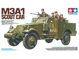 обзорное фото Збірна модель 1/35 Розвідувальний автомобіль M3A1 Tamiya 35363 Автомобілі 1/35