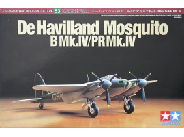 обзорное фото Збірна модель 1/72 Літак De Havilland Mosquito B Mk.IV/PR Mk.IV Tamiya 60753 Літаки 1/72