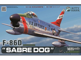 Scale model 1/32 Airplane F-86D Sabre Dog Zimi 32007