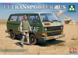 обзорное фото Bundeswehr T3 Transporter Bus(with figure) Cars 1/35