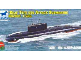 обзорное фото Збірна модель ударного підводного човна типу 636 класу «Кіло» Підводний флот