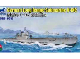 обзорное фото Buildable model of a German U-IXC long-range submarine Submarine fleet