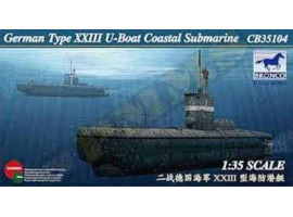 обзорное фото German U- XXIII Coastal Submarine Подводный флот