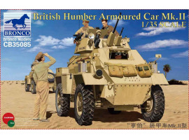 обзорное фото Британський бронеавтомобіль Humber Armoured Car Mk. II Бронетехніка 1/35