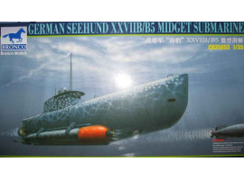 обзорное фото Збірна модель німецького малого підводного човна «Seehund» XXVII B/B5 Підводний флот