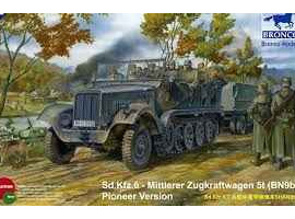 обзорное фото SdKfz 6 - Mittlerer Zugkraftwagen 5t (B№9b) Pioneer Version Бронетехника 1/35