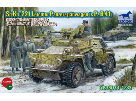 обзорное фото Sd.Kfz.221 Armored Car Автомобілі 1/35