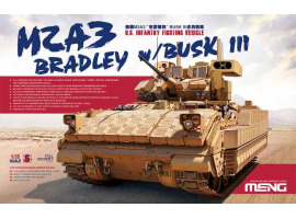 обзорное фото Збірна модель 1/35 БМП США M2A3 Bradley Meng SS-004 Бронетехніка 1/35