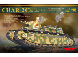 Збірна модель 1/35 Французький надважкий танк CHAR 2C Meng TS-009