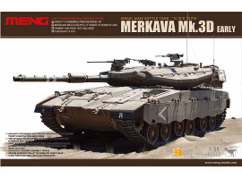 обзорное фото Scale model  1/35  Israeli heavy assault tank Merkava Mk.3D Early Meng TS-001 Armored vehicles 1/35