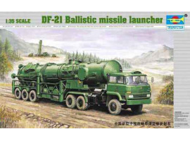 обзорное фото Prefab model 1/35 ballistic missile launcher  DF-2 Trumpeter  00202  Anti-aircraft missile system