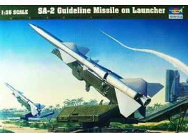 обзорное фото Збірна модель зенітно-ракетного комплексу Sam-2 Зенітно-ракетний комплекс