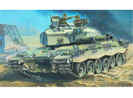 обзорное фото Сборная модель 1/35 Британский танк Челленджер 2 Трумпетер 00308 Бронетехника 1/35