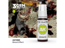 обзорное фото Акрилова фарба BLOOD EFFECT / ЕФЕКТ КРОВІ AK-interactive AK11260 Standart Color