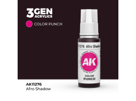 обзорное фото Акрилова краска AFRO SHADOW – COLOR PUNCH / АФРО-ТЕНЬ AK-interactive AK11276 Standart Color