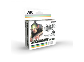 обзорное фото SECONDARY COLORS – INK SET AK-interactive AK16022 Paint sets