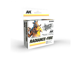 обзорное фото НАБОР КРАСОК RADIANCE & FIRE – INK SET АК-интерактив AK16024 Наборы красок