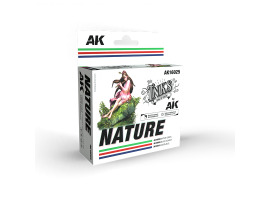 обзорное фото NATURE – INK SET AK-interactive AK16025 Paint sets