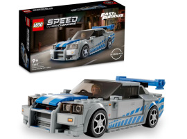 обзорное фото Конструктор LEGO Speed Champions «Подвійний форсаж» Nissan Skyline GT-R (R34) 76917 Speed Champions
