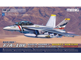 обзорное фото Сборная модель 1/48 самолет Boeing F/A-18F Super Hornet Bounty Hunters Менг LS-016 Самолеты 1/48
