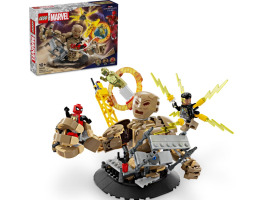 обзорное фото Конструктор LEGO Marvel Человек-паук vs. Песчаный человек: Решающая битва 76280 Marvel