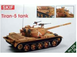 обзорное фото Assembly model 1/35 Tank Tiran-5 SKIF MK235 Armored vehicles 1/35