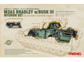 обзорное фото U.S. CAVALRY FIGHTING VEHICLE M3A3 BRADLEY w/BUSK III INTERIOR SET Наборы деталировки