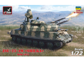 Сборная модель 1/72 Самоходная зенитная установка Шилка 23-4М/М3/М2 Armory Models Group 72444