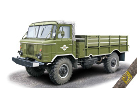 Scale model 1/72 Soviet truck GAZ-66B 4x4 2t for Airborne Forces ACE 72186