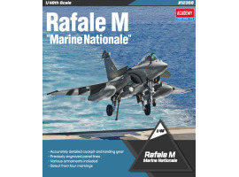 обзорное фото Сборная модель 1/48 Самолет Dassault Рафаль M (ВМС Франции) Академия 12368 Самолеты 1/48