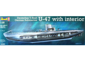 обзорное фото German Submarine U-47 with Interior Подводный флот