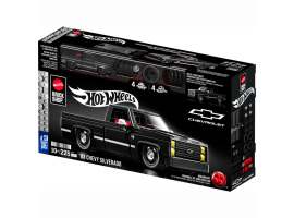 Коллекционная машинка-конструктор Hot Wheels Brick Shop Speed Chevy 83 Silverado JKG42