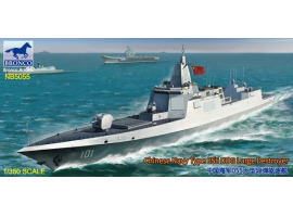 обзорное фото Сборная модель большого эсминца ВМС Китая Тип 055 DDG Флот 1/350
