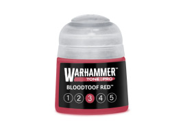 обзорное фото Акрилова фарба Warhammer Tone: Bloodtoof Red 3 Акрилові на водній основі