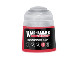 обзорное фото Акрилова фарба Warhammer Tone: Bloodtoof Red 4 Акрилові на водній основі