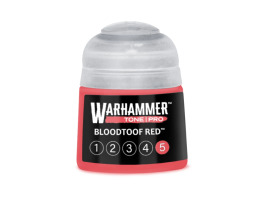 обзорное фото Акрилова фарба Warhammer Tone: Bloodtoof Red 5 Акрилові на водній основі