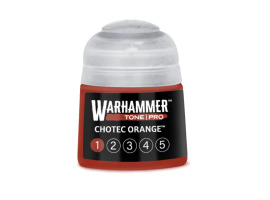 обзорное фото Акрилова фарба Warhammer Tone Pro: Chotec Orange 1 Акрилові на водній основі