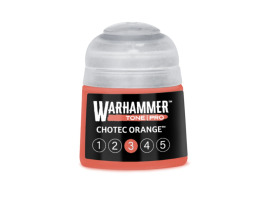 обзорное фото Акрилова фарба Warhammer Tone Pro: Chotec Orange 3 Акрилові на водній основі