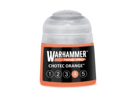 обзорное фото Акрилова фарба Warhammer Tone Pro: Chotec Orange 4 Акрилові на водній основі