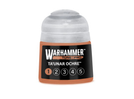 обзорное фото Акрилова фарба Warhammer Tone Pro: Ta'unar Ochre 1 Акрилові на водній основі