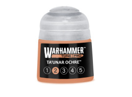 обзорное фото Акрилова фарба Warhammer Tone Pro: Ta'unar Ochre 2 Акрилові на водній основі