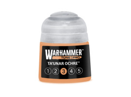 обзорное фото Акрилова фарба Warhammer Tone Pro: Ta'unar Ochre 3 Акрилові на водній основі