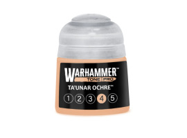 обзорное фото Акрилова фарба Warhammer Tone Pro: Ta'unar Ochre 4 Акрилові на водній основі