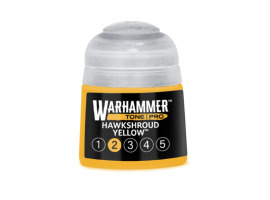 обзорное фото Акрилова фарба Warhammer Tone Pro: Hawkshroud Yellow 2 Акрилові на водній основі