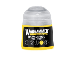 обзорное фото Акрилова фарба Warhammer Tone Pro: Hawkshroud Yellow 4 Акрилові на водній основі