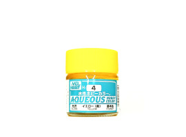 Краска Mr. Hobby H4 (желтая / YELLOW) 