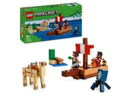 обзорное фото Конструктор LEGO Minecraft Путешествие на пиратском корабле 21259 LEGO Minecraft